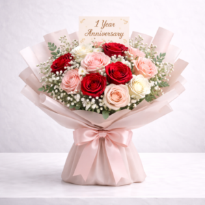 hoa kỷ niệm 1 năm tình yêu